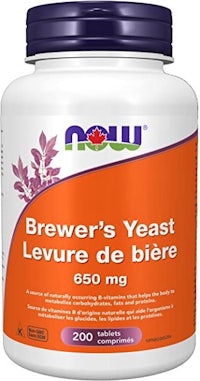 now foods brewer's yeast leuve de bière
