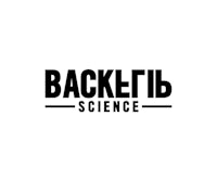 backlit science logo on a white background