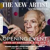 the new artist opening event
