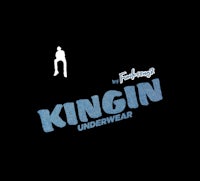 the logo for kingin underwear