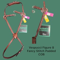 vespucci figure 8 fancy stitch padded cob
