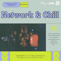 a poster for network and chill
