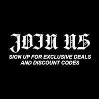 join us sign up for exclusive deals and discount codes
