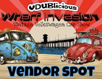 vintage volkswagen car show vendor spot