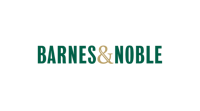 barnes & noble logo on a black background
