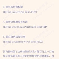 chinese text with the words'feline calvius test'