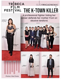 the k-town killer poster for the tribeca film festival