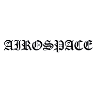 a black background with the word'aerospace'written on it