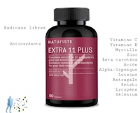 a bottle of extra 11 plus