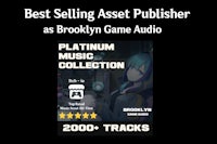 best selling asset publisher as brooklyn game audio