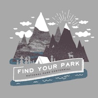 find your park national park centennial t-shirt